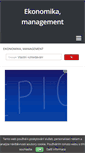 Mobile Screenshot of ekonomika-managment.studentske.cz