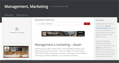 Desktop Screenshot of managment-marketing.studentske.eu