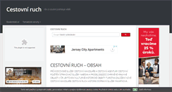Desktop Screenshot of cestovniruch.studentske.cz